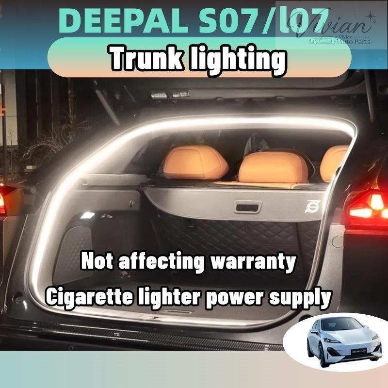 Changan deepal s07/l07 accessories แถบไฟ LED กันน้ํา ยืดหยุ่น ดัดแปลง สําหรับติดท้ายรถยนต์ ของแต่ง ช
