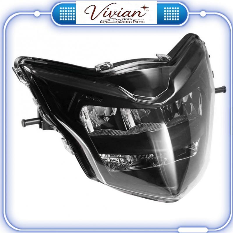 ที่วางไฟหน้ารถจักรยานยนต์ แบบใส สําหรับ YAMAHA LC135 V2 V6 -01