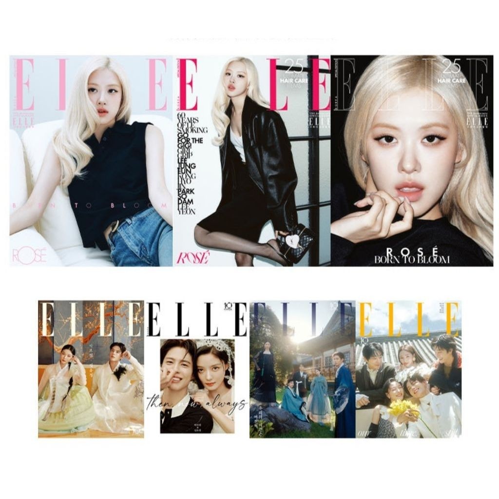 พรีออเดอร์💥Elle Spaciel edition 2026.09 ปก Rosé #blackpink / Love in the Moonlight