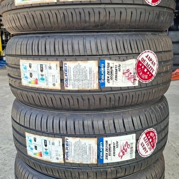 🚓🚗Falken 235/55/17 ZE310 ยางใหม่ปี 25