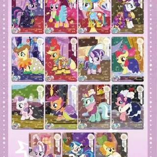 ลิขสิทธิ์แท้✅ แบ่งขาย การ์ด My Little Pony -CN- Card Collection TCG Kayou Rainbow Dash Rarity Twilight Sparkle