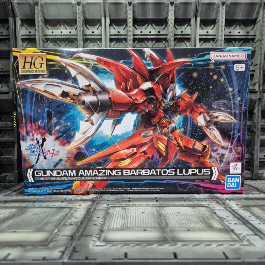HG 1/144 GUNDAM AMAZING BARBATOS LUPUS
