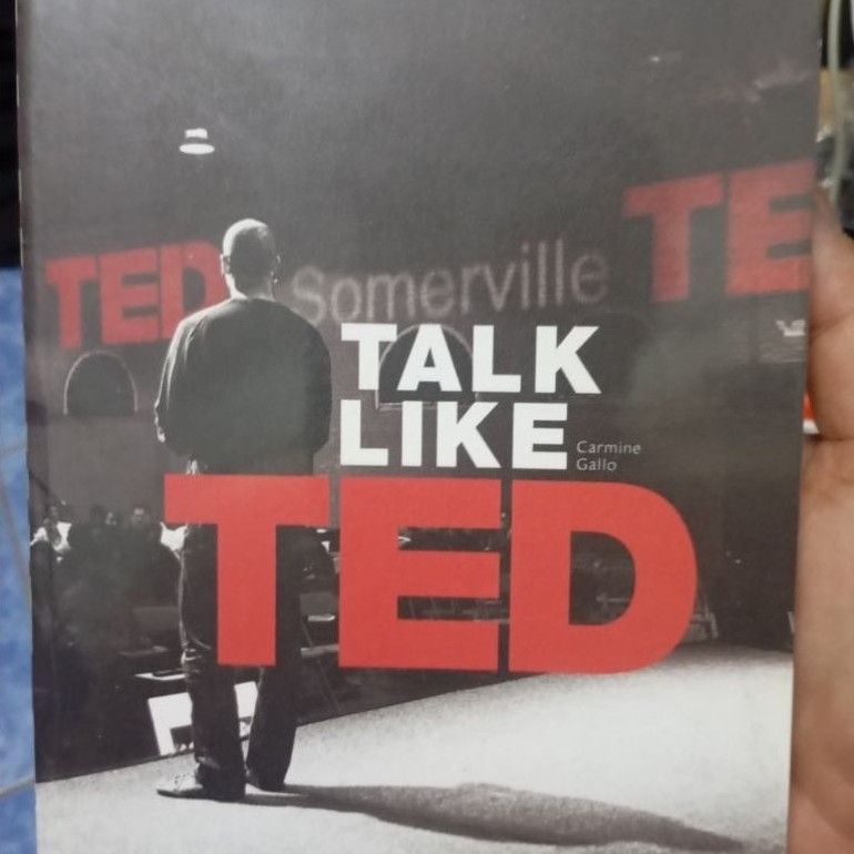 หนังสือแปล Talk Like TED ของ Carmine Galio