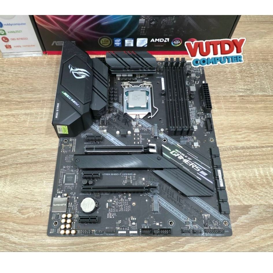 CPU INTELCORE I5-10400F พร้อมเมนบอร์ด B460
