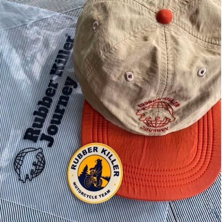 หมวก Rubber Killer / Journey Wrinkled Nylon Cap - ของมือสอง -