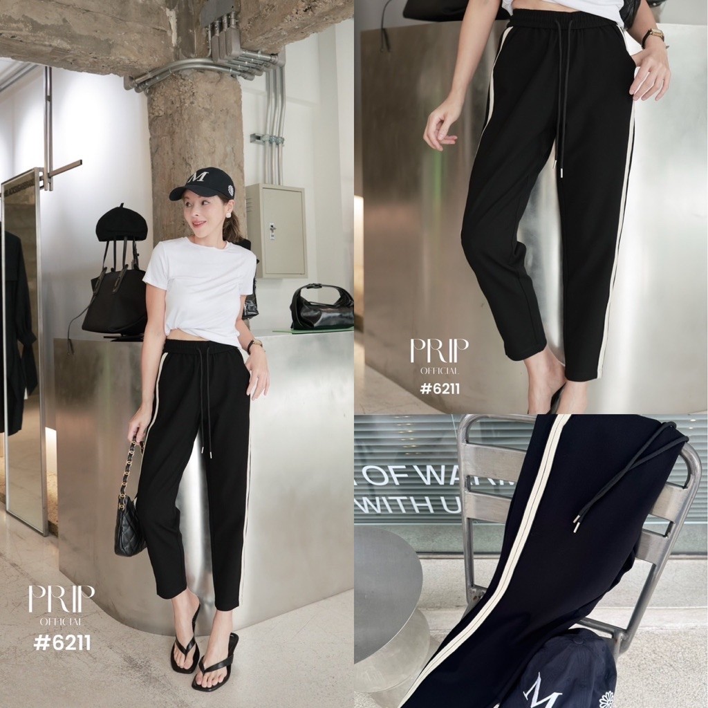 Chaline&prip 6211 กางเกงผ้ายืดพรีเมียม ผ้าดีมาก