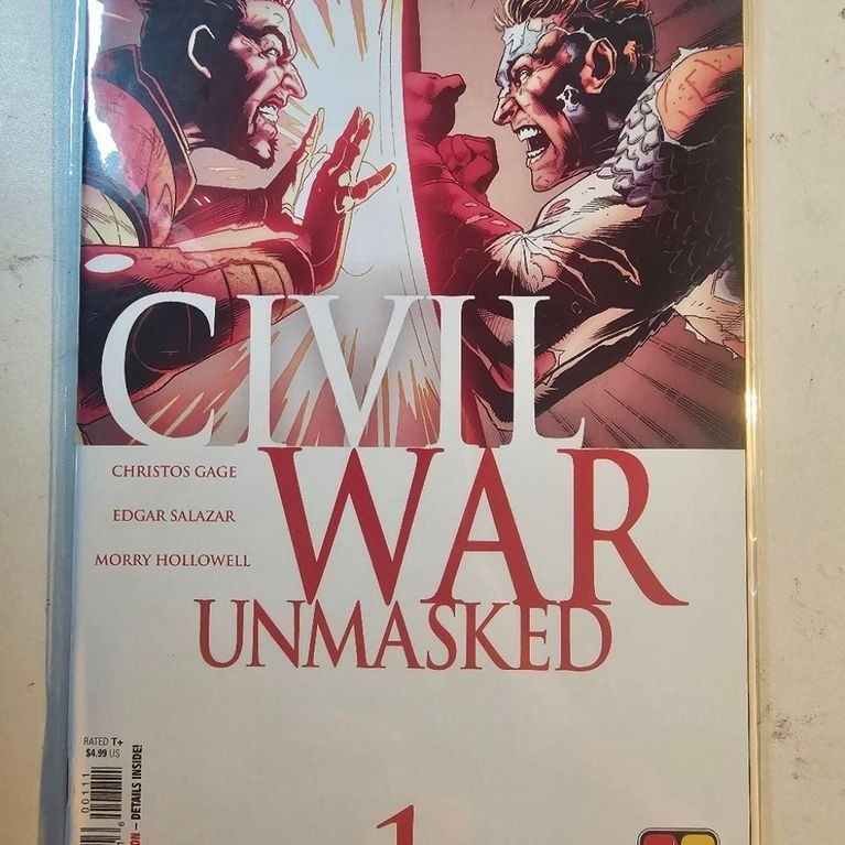 CIVIL WAR: UNMASKED #1 – COVER A