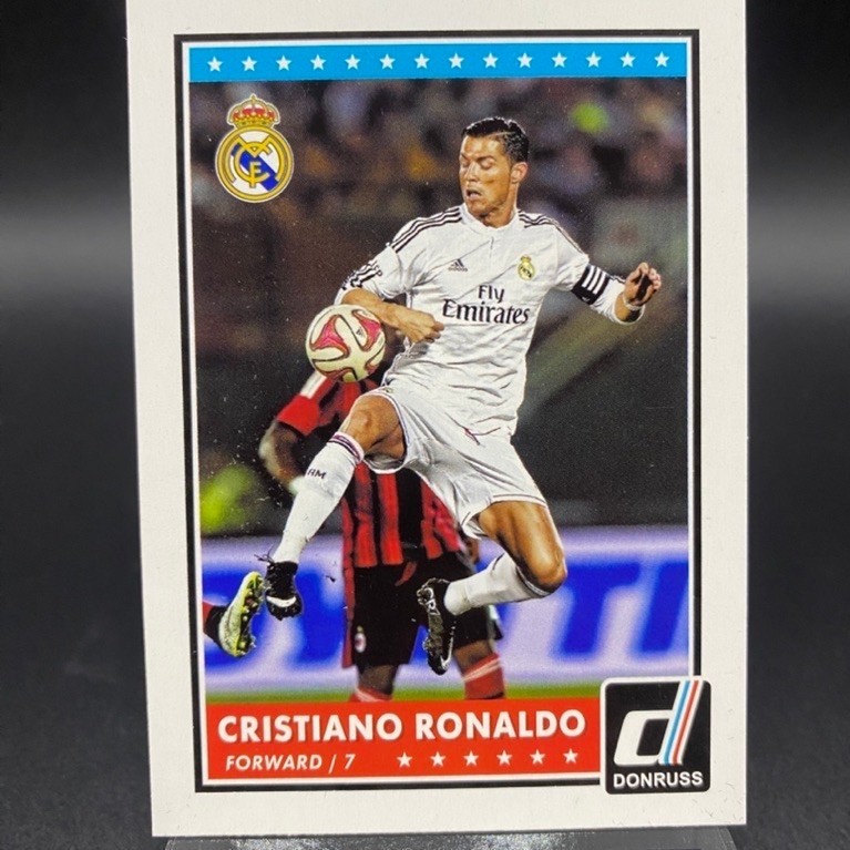 การ์ดฟุตบอล⚽️ Cristiano Ronaldo #1 | 2015 Panini Donruss Soccer — Real Madrid