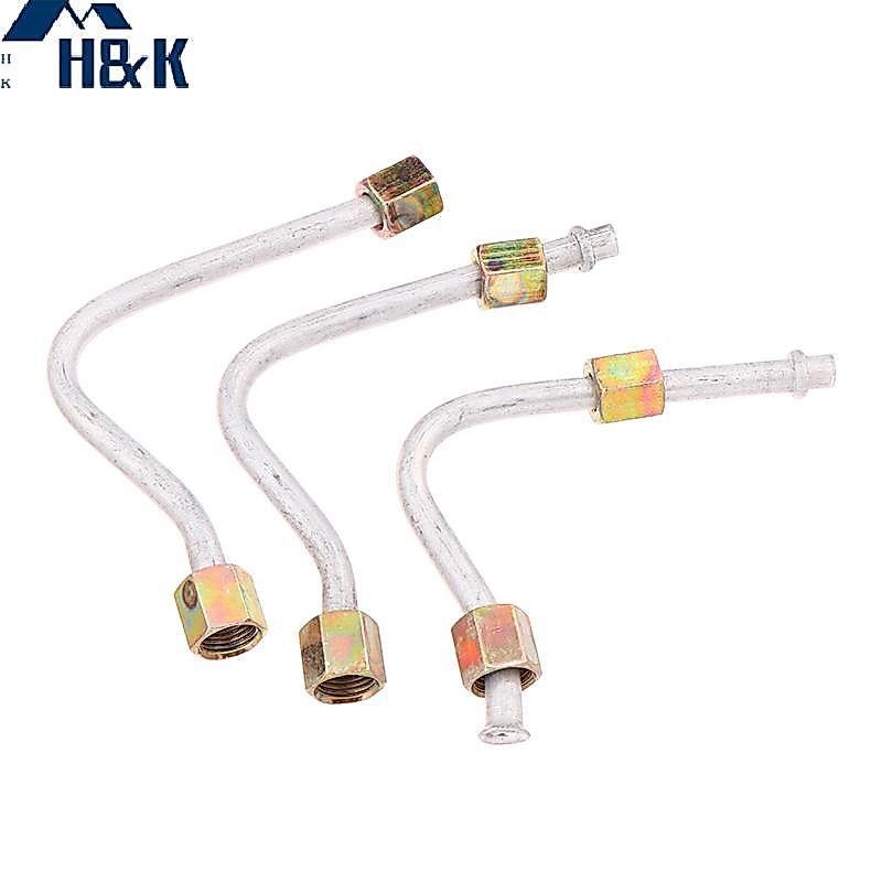 [H&K] 1\5pcs ท่อไอเสียอลูมิเนียม 7 รูปท่อไอเสีย Air Compressor Maintenance ปรับปรุงประสิทธิภาพ Sleek