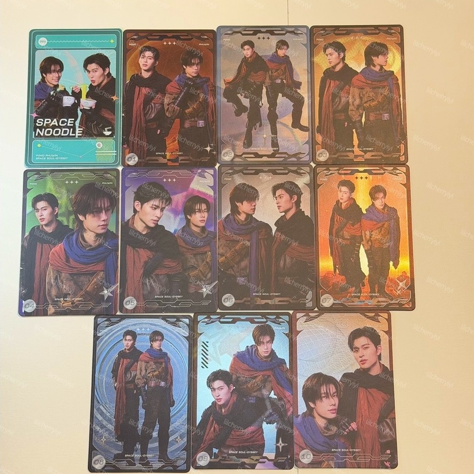 พร้อมส่ง การ์ด secret POND PHUWIN  COLLECTIBLE CARD SET  จาก POND PHUWIN SPACE SOUL-DYSSEY CONCERT