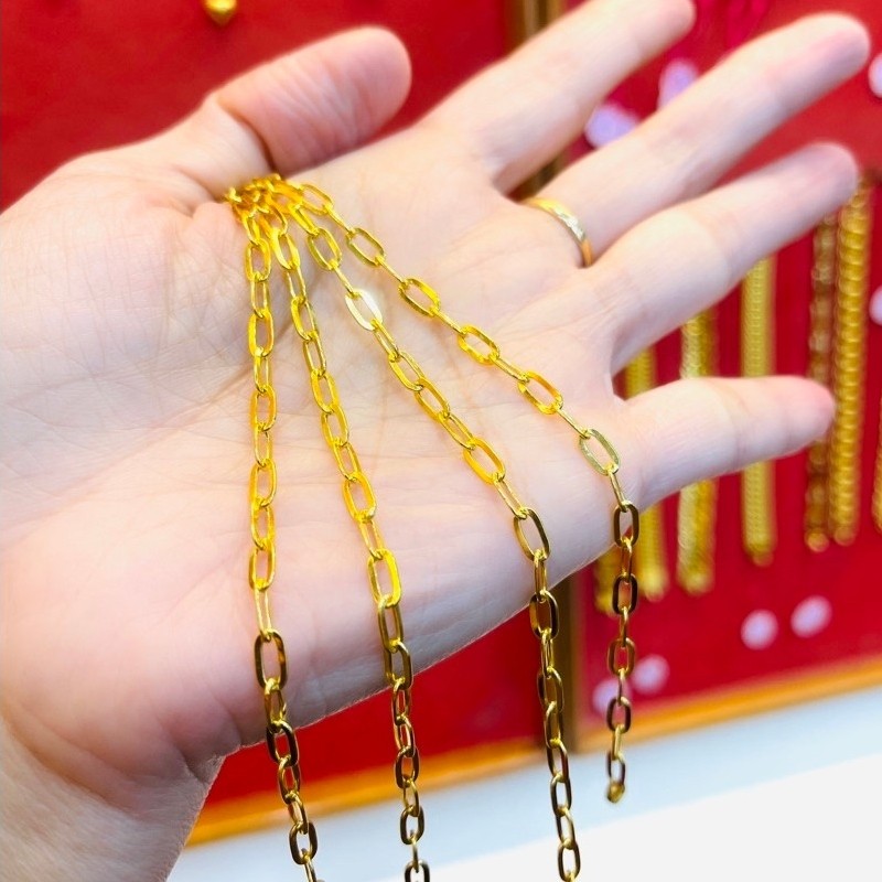KMDGold สร้อยข้อมือครึ่งสลึง ทองแท้พร้อมใบรับประกัน