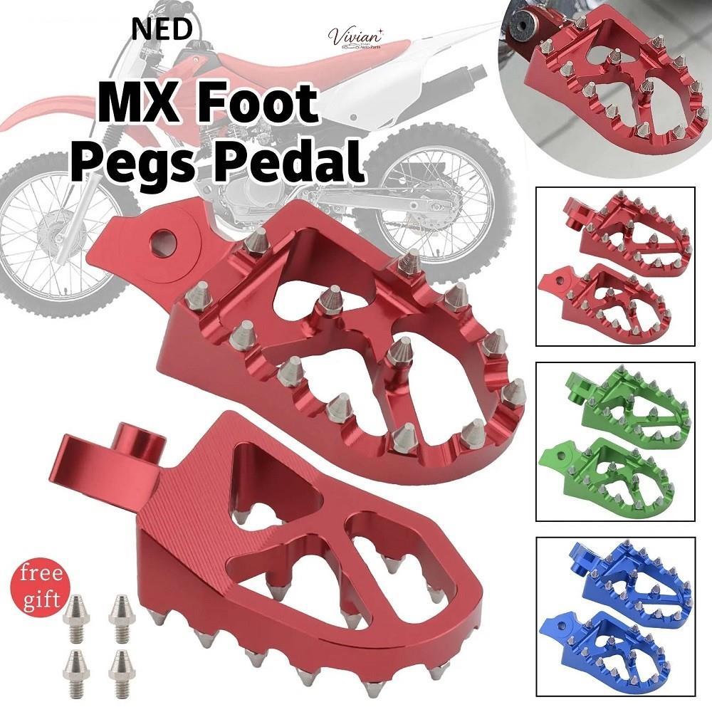 Dirt Bike Footpeg Footrest Pedal สําหรับ Honda CRF80F/100F 04-13, XR80R/100R 85-03, Z50R 80-99, XR50