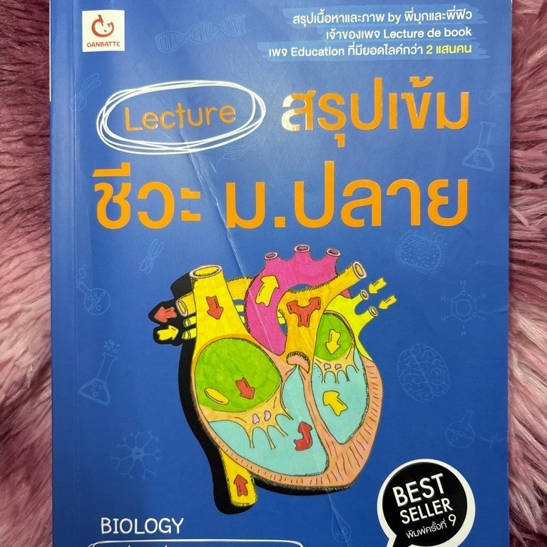 Lecture สรุปเข้ม ชีวะ ม.ปลาย มือสองไม่มีขีดเขียน