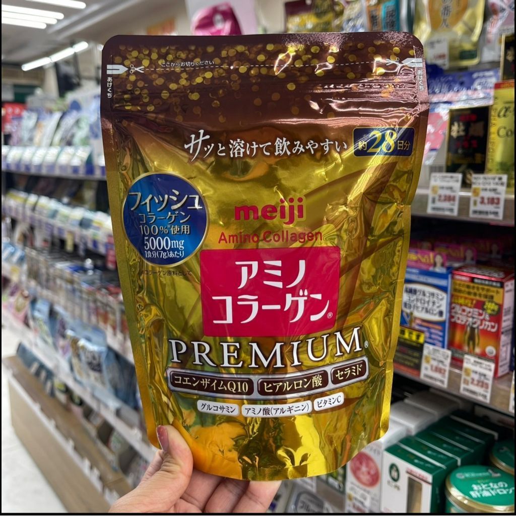 Meji Amino Collagen Premium  พร้อมส่งในไทย