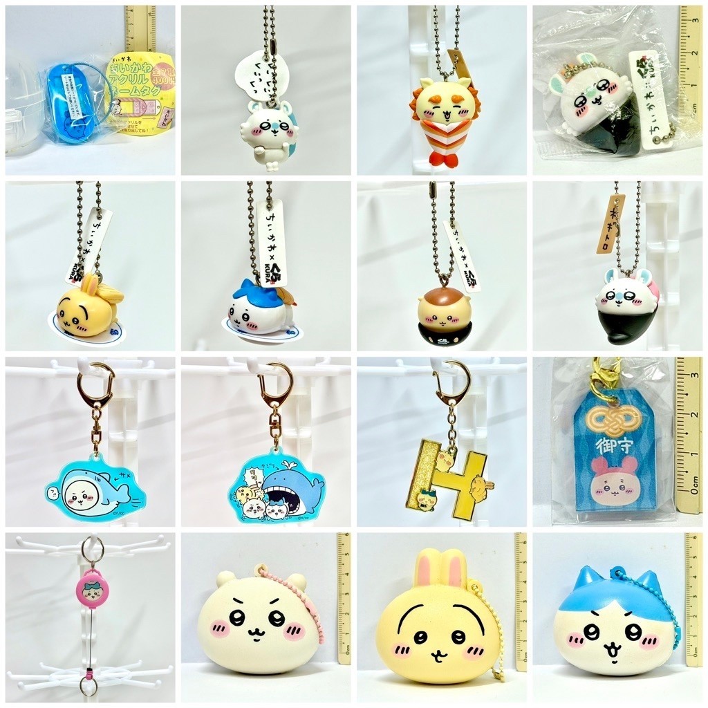 ของแท้ พร้อมส่ง ส่งไว ลิขสิทธิ์ พวงตุ๊กตา พวงกุญแจ สายคล้อง ที่ห้อยตุ๊กตา ฟิกเกอร์ โมเดล ชิคาวะ Chiikawa