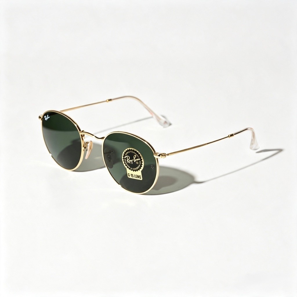 แว่นกันแดด RAYBAN ROUND METAL RB3447✨👓