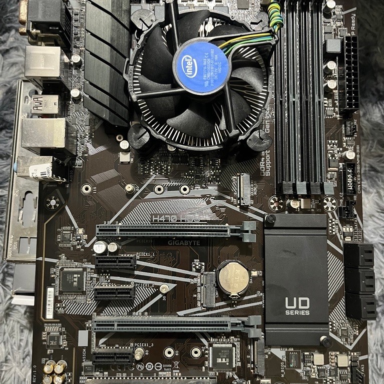 CPU i510400 MB H470M ซิงค์ลม ออนบอร์ด มีฝาหลัง