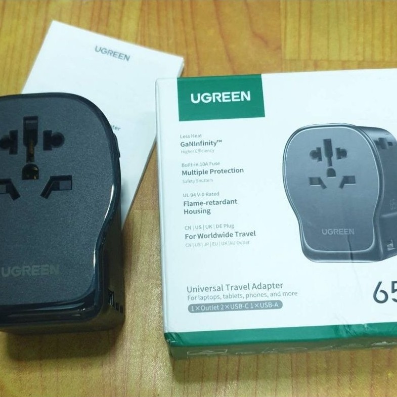 65W GaN Universal Travel Adapter