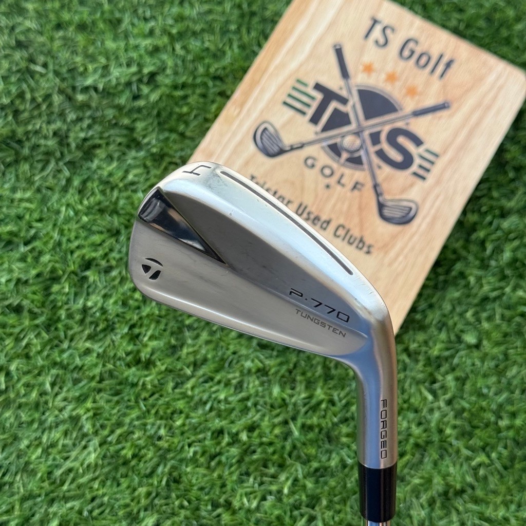 เหล็ก4 Taylormade 🔥P770🔥 Flex S  ปี 2023 ก้าน KBS lite 100กรัม ไม้กอล์ฟมือสอง ของแท้ TS Golf