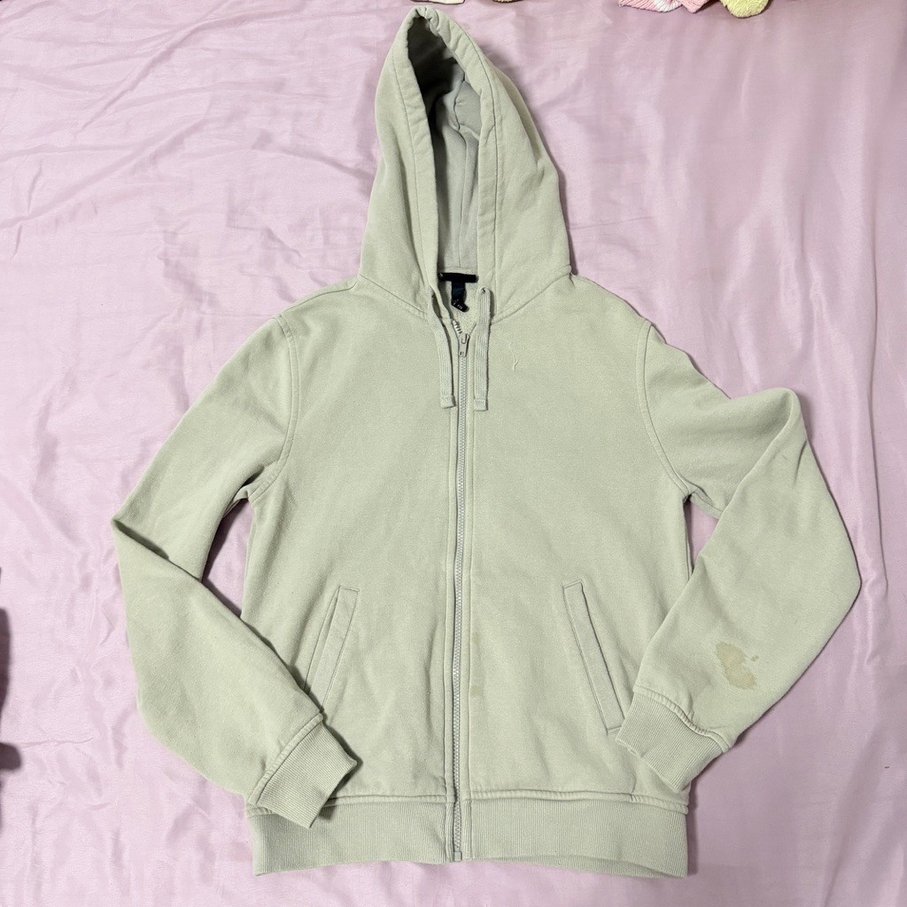 H&M Relaxed Fit Zip Hoodie (มือสอง)