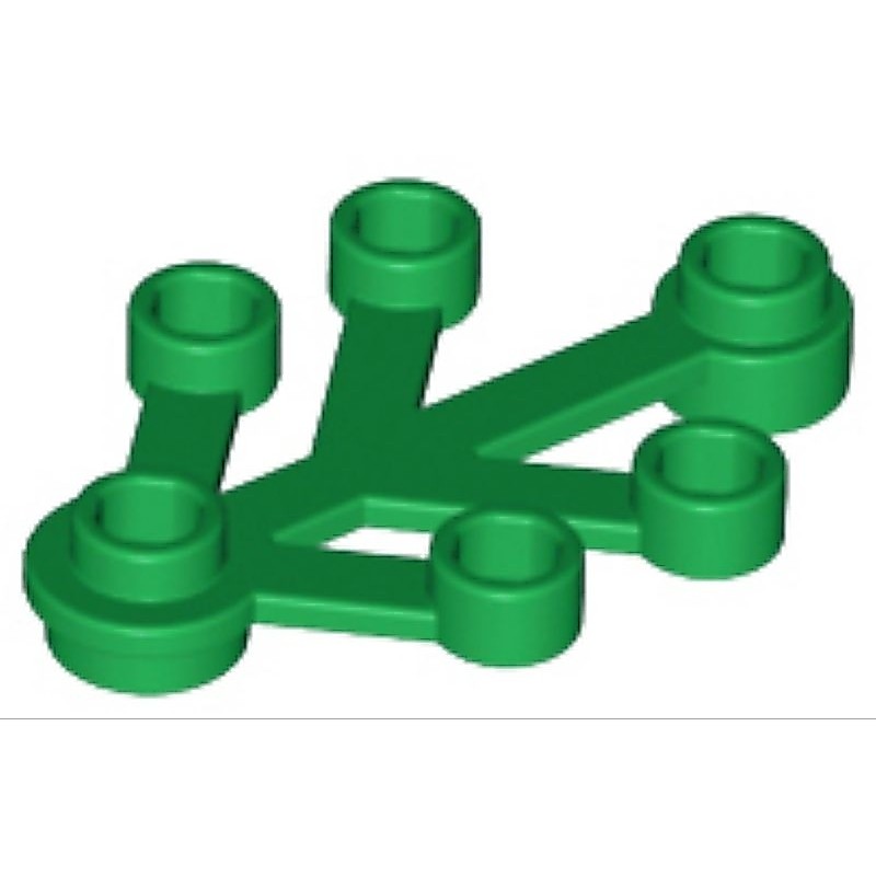 Part Lego 2423 Plant Leaves 4 x 3