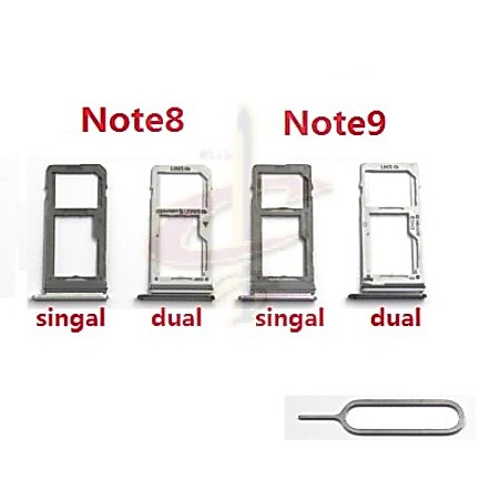 ถาดซิม (sim tray) สําหรับ Samsung galaxy Note 8 9