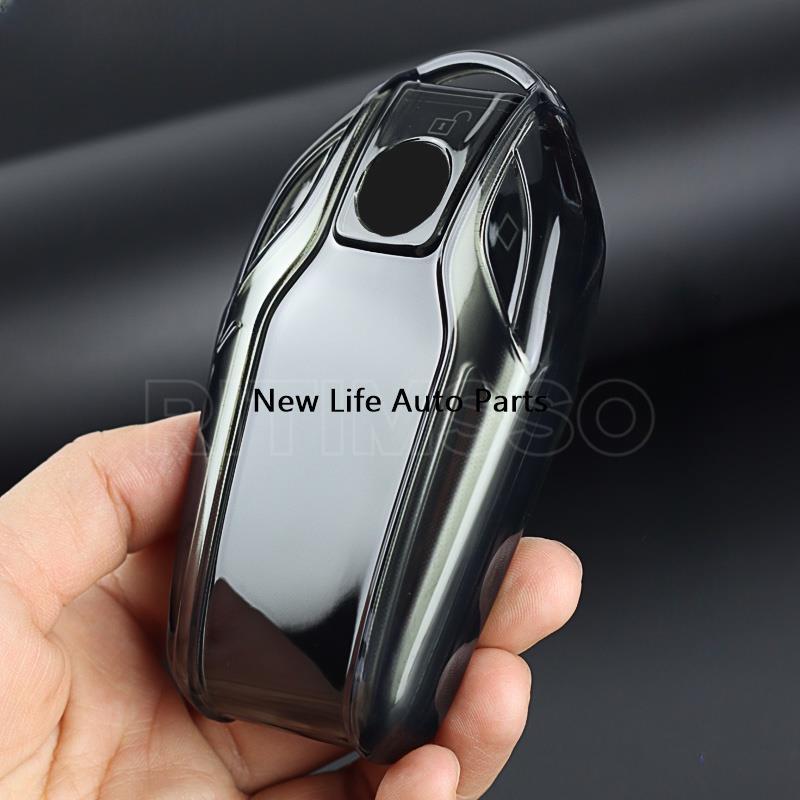 เคสกุญแจ TPU แบบใส อุปกรณ์เสริม สําหรับ BMW G30 G12 G11 G32 G31 5 7 Series I8 I12 I15 G01 X3 X4 G02 