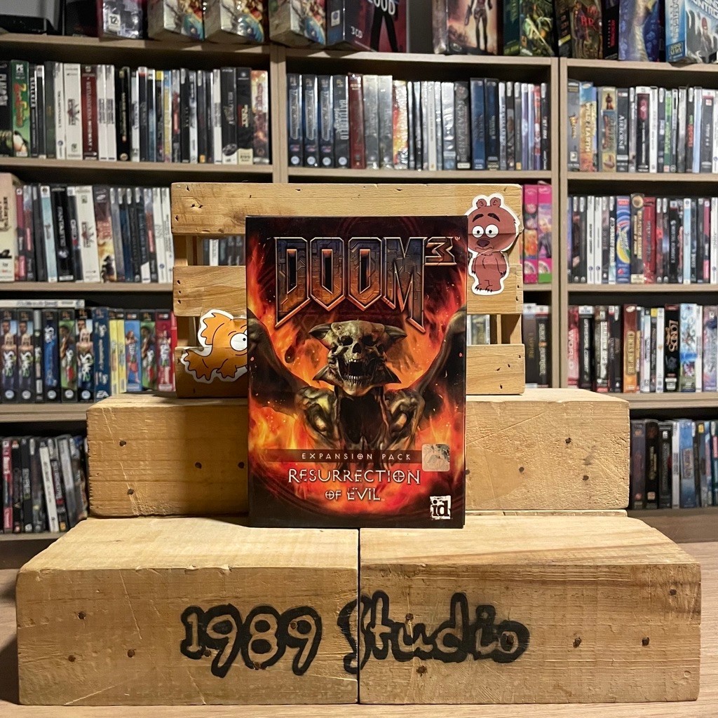 Doom 3 ( มือ 1 ) : ลิขสิทธิ์แท้ กล่องภาษาไทย แผ่นเกมพีซี Pc