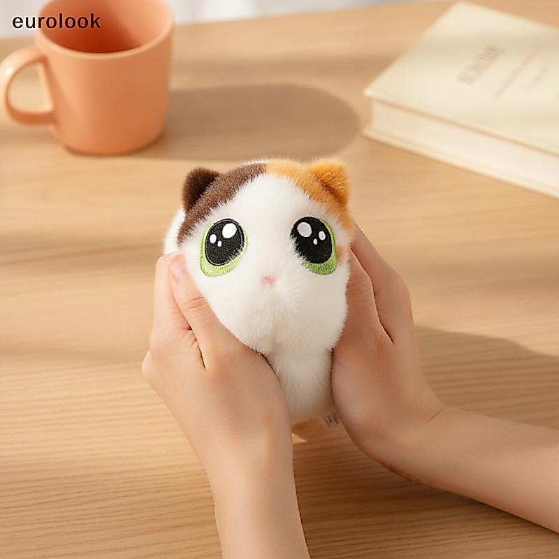 [EUL] ตุ๊กตาแมวอวบของเล่นตุ๊กตา Squeezable Super Soft Cat สัตว์ 1PC เหมาะสําหรับเด็ก Sleep ของเล่นขอ