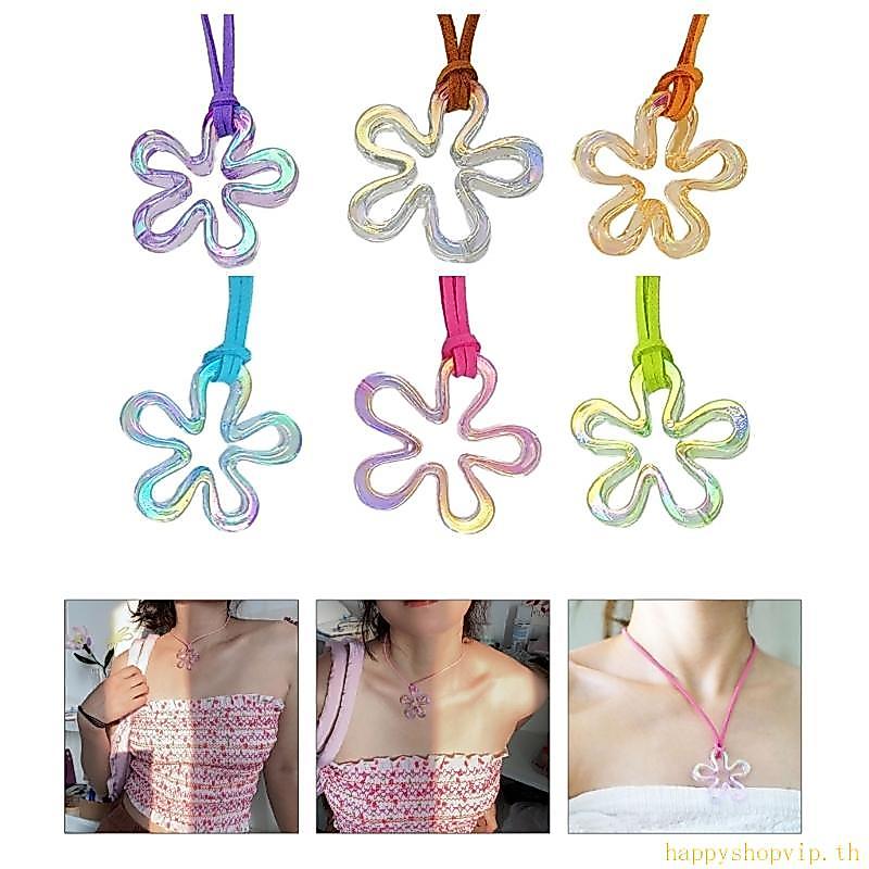 HSV Hollowed-Out Flower Choker เครื่องประดับคอที่สวยงามสําหรับกิจกรรมลําลองหรือทางการ