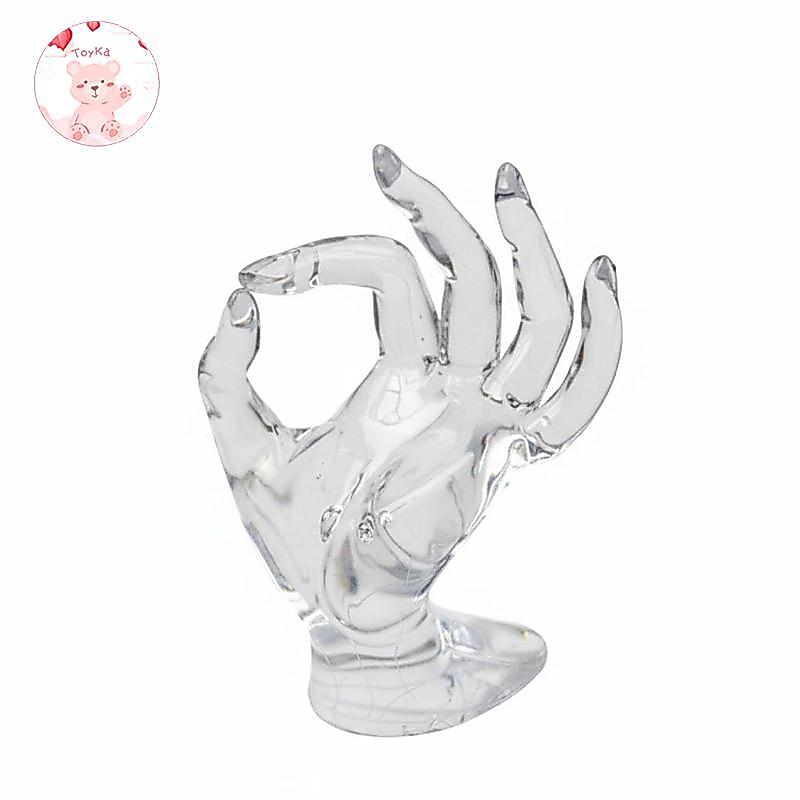 [Whbadguy] OK Gesture Band Display Stylish Design Gesture Jewelry Display Stable