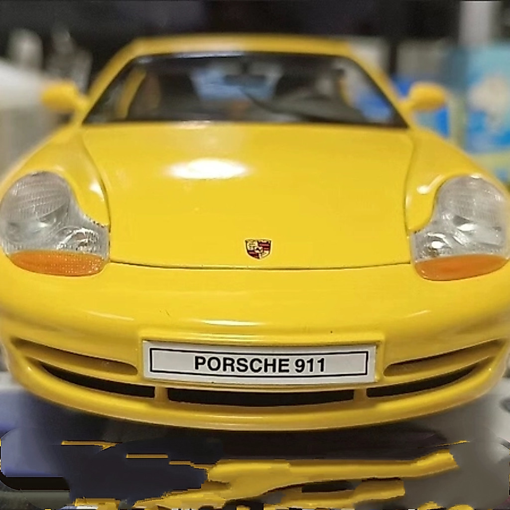 Sanbao Willie 1: 18PORSCHE Porsche Carrera carrera996 โมเดลรถโลหะผสมเครื่องประดับ