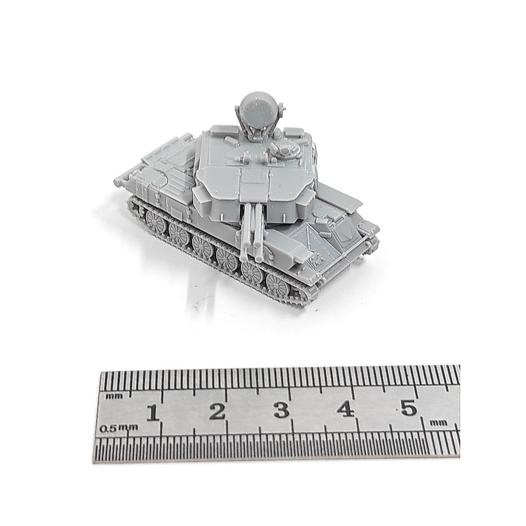 1/144 Scale ZSU-23-4 Shileka River Self-Artillery Light Curing Printing Scale รุ่น VFFF