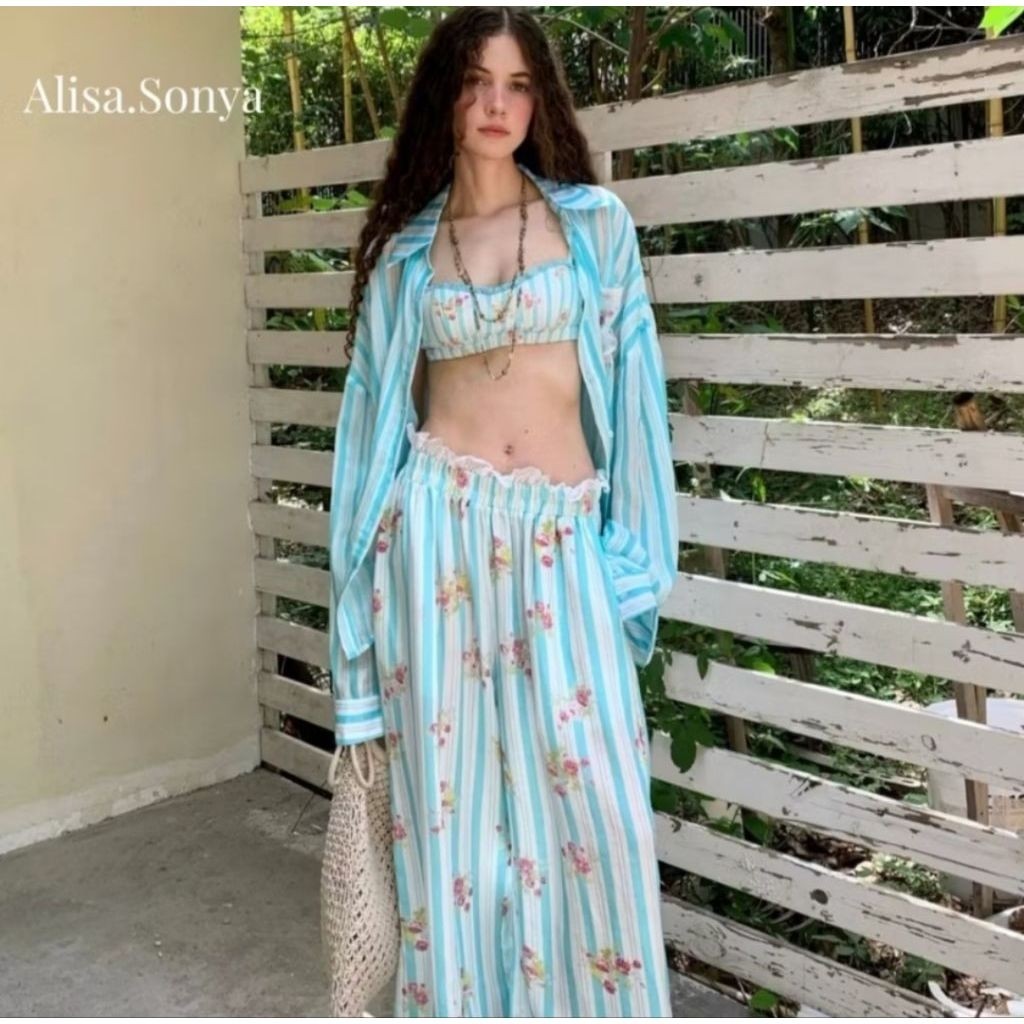 Alisa.Sonya กางเกงผ้าฝ้าย ของ Alisa