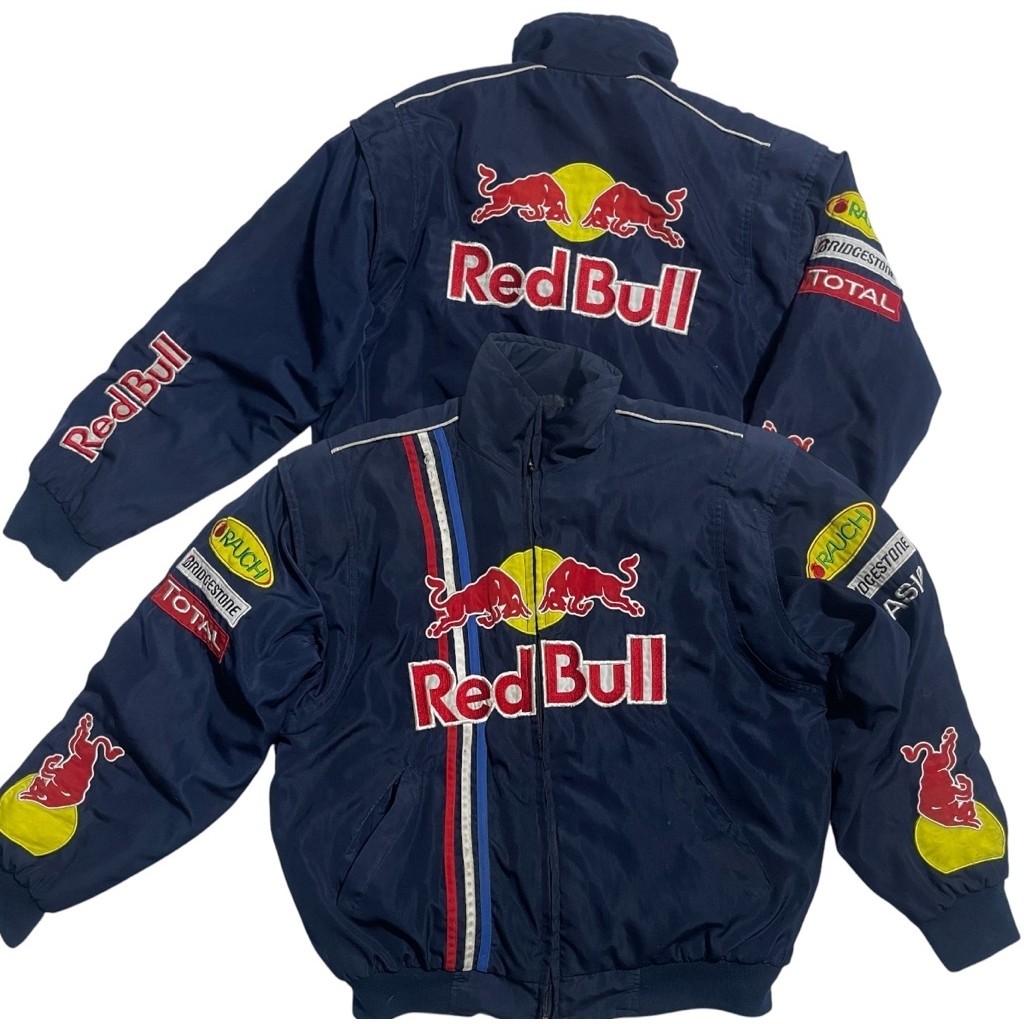 Red Bull racing big logo pattle vintage jacket 24/26