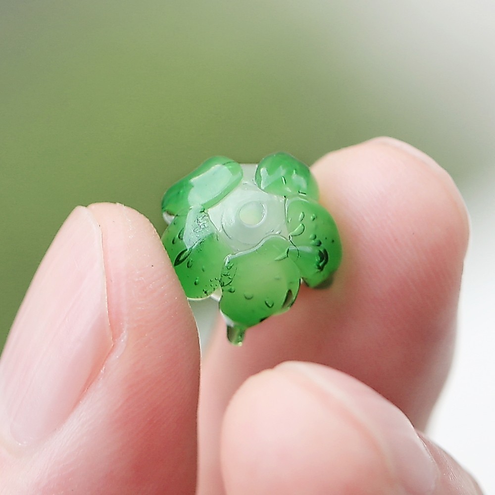 St. kunkka 2-10 ชิ้นลูกปัดดอกไม้แก้วประณีตดอกไม้รูปลูกปัดสําหรับ DIY Beading เครื่องประดับเครื่องประดับทํา — صورة 7