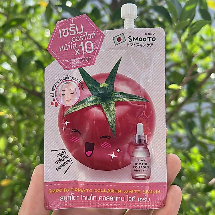 สมูทโตะ โทเมโท คอลลาเจน ไวท์ เซรั่ม 10g.
