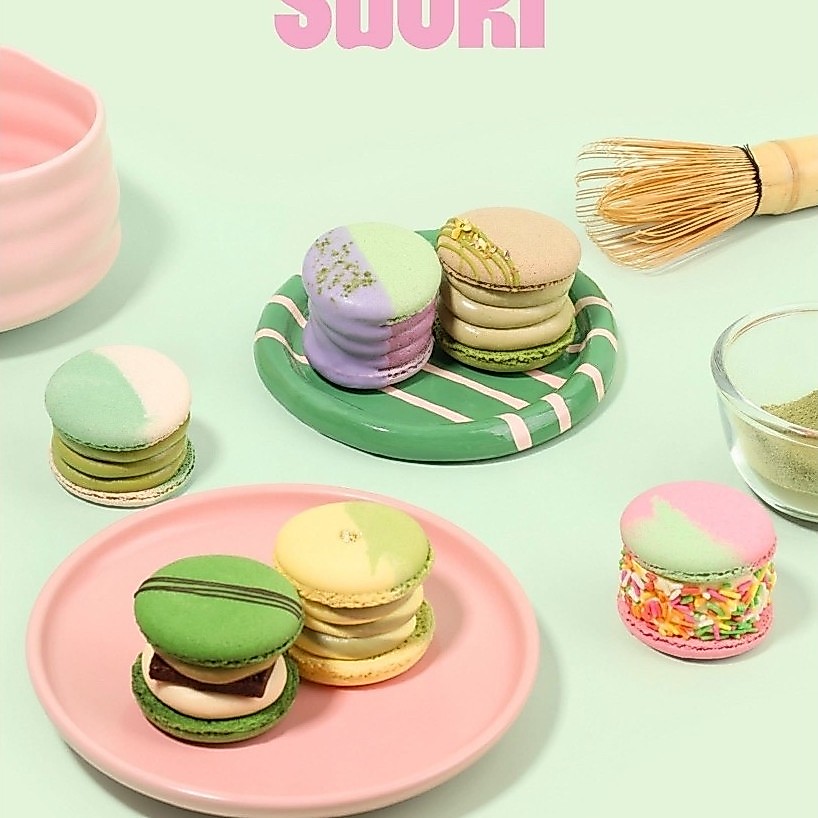 💖มาการอง Souri มัจฉะ🍵Matcha Personalities Fatcaron แมสมากกก❄️ตจว.ส่งรถห้องเย็น