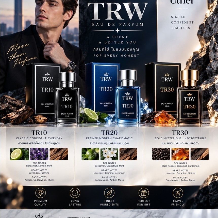 TRW Eau De Parfum × Uther