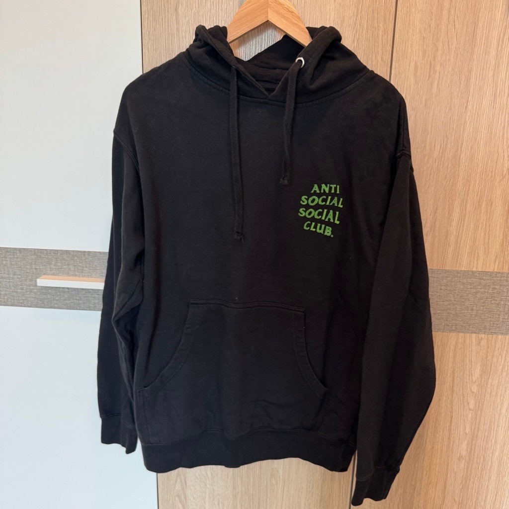 [Used] Anti Social Social Club Hoodie (Unisex) สีดำ