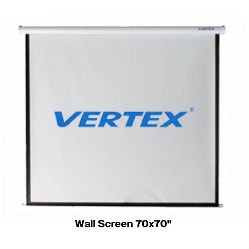 จอโปรเจคเตอร์ Wall Screen vertex 70x70นิ้ว