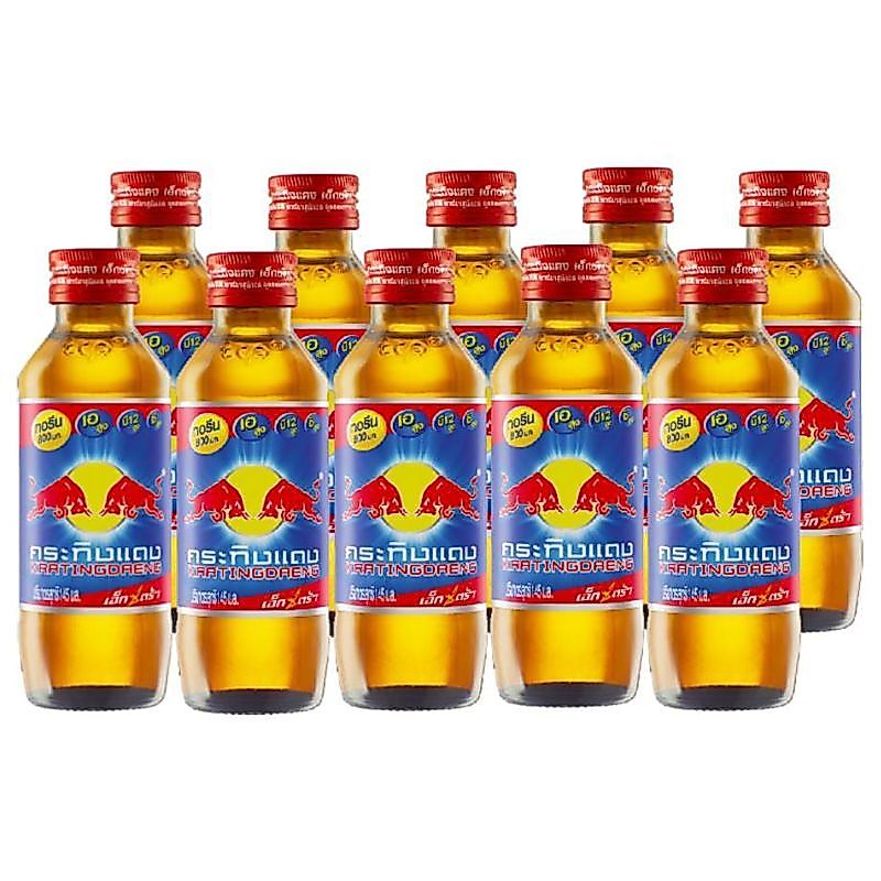 กระทิงแดงเอ็กซ์ตร้าเอบีซี 145มล. แพค 10 Redbull Extra ABC 145ml. Pack 10
