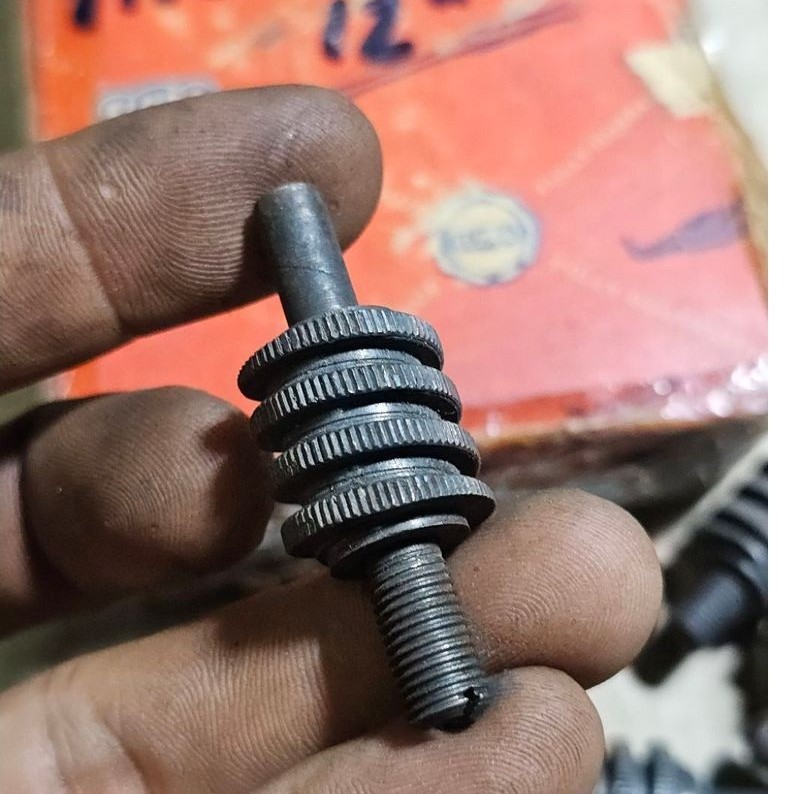 1 ชุด/ อะไหล่แท้เยอรมัน ชุดหนอนปรับเลื่อน (Thumbwheel / Worm gear) อะไหล่ประแจเลื่อน ขนาด 12 นิ้ว เช่น แบรนด์ Elora