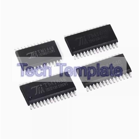 Tm1640/tm1668 TM1638/TM1640/TM1668 TM1618 ชิปไดรฟ์ LED SOP ยี่ห้อใหม่