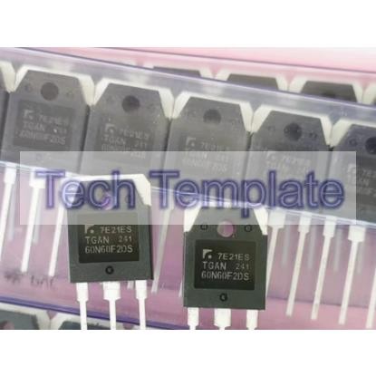Tgan60n60f2ds 60N60F2DS เครื่องเชื่อม IGBT ท่อ TO-3P 600V60A