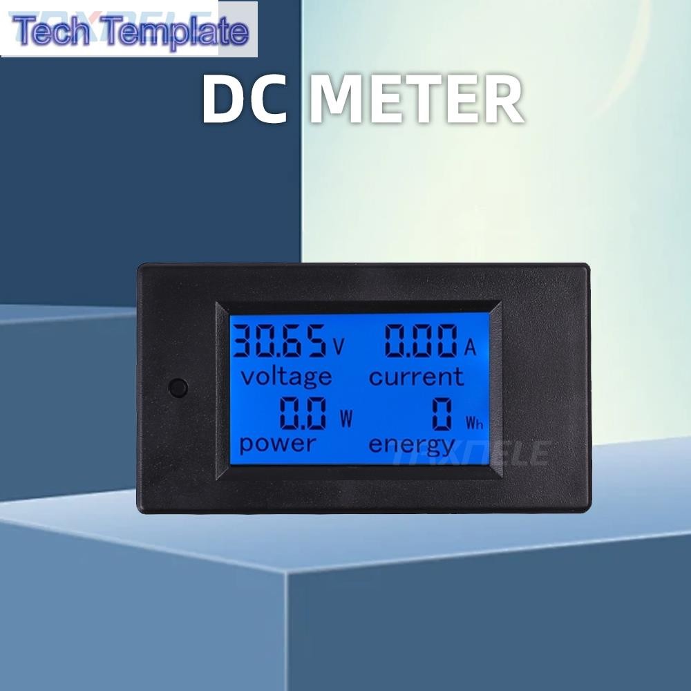 Pzem-031 PZEM-051 DC Power Energy Digital Voltage Current Meter LCD DC 6.5-100V 20A 50A 100A