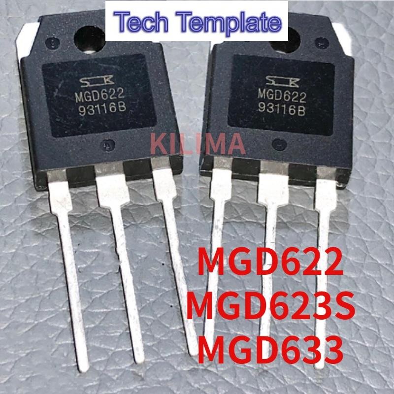 ทรานซิสเตอร์ IGBT MGD622 MGD623S MGD633 TO-3P 2 ชิ้น