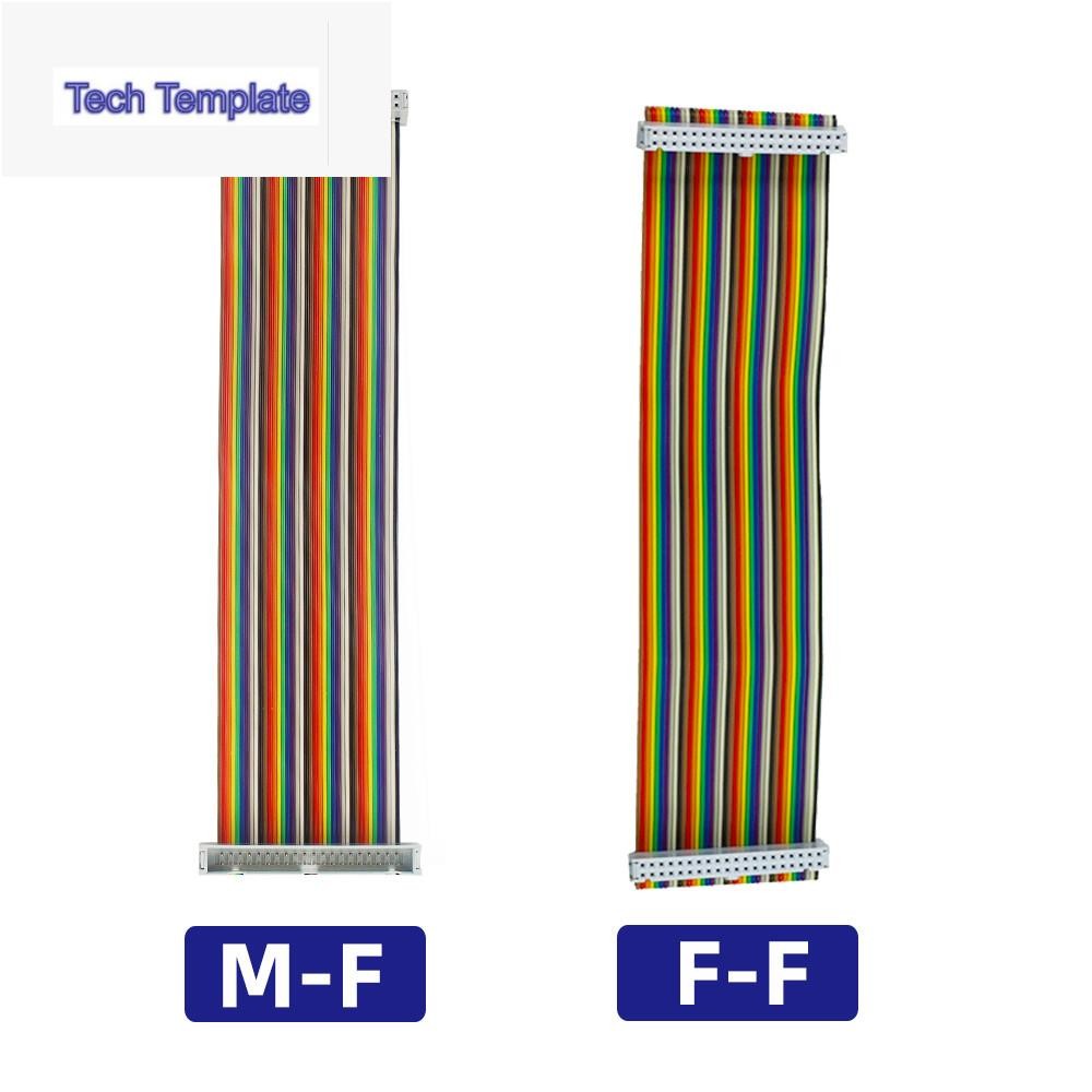 Raspberry Pi 40 Pin GPIO สายชายหญิงหรือหญิงสายต่ออะแดปเตอร์สําหรับสีส้ม Pi Raspberry Pi 5 4B 3B + 3B