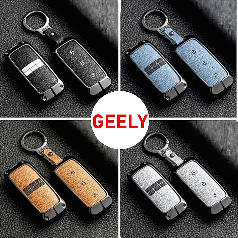 Geely ฝาครอบกุญแจรถรวมทุกอย่างพวงกุญแจสําหรับ Geely EX5