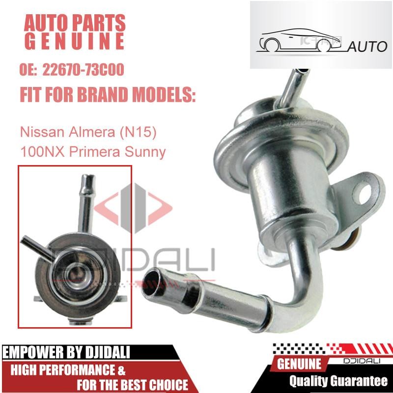 ใหม่ ตัวควบคุมแรงดันหัวฉีดน้ํามันเชื้อเพลิง สําหรับ Nissan Almera (N15) 100NX Primera Sunny 22670-73